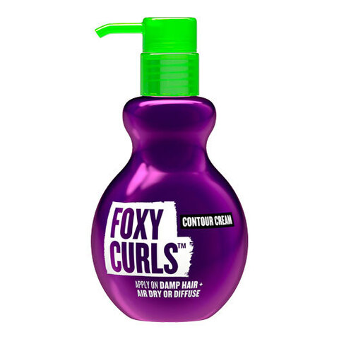 TIGI Bed Head Foxy Curls Contour Cream - Дефинирующий крем для вьющихся волос и защиты от влаги