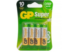 Батарейка алкалиновая GP Super 1.5V, LR6 (Size 