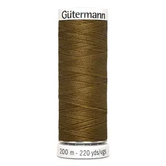 Нить Sew-All 200 м, Gutermann, 288 медная горчица