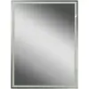 Зеркало-шкаф с подсветкой реверсивный ART&MAX TECHNO AM-Tec-600-800-1D-DS-F-Nero