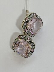Ватикан (серьги из серебра)