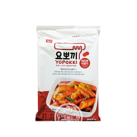 Рисовые клёцки Токпокки OTTOGI с остро-сладким соусом 280г Корея