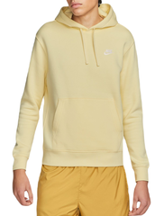 Куртка теннисная Nike Sportswear Club Fleece Pullover Hoodie - alabaster/alabaster/white