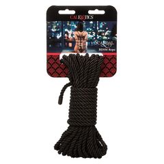 Черная веревка для бондажа BDSM Rope - 10 м. - 