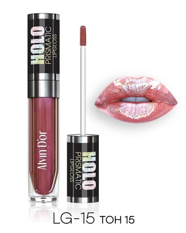 Alvin D`or LG-15 Блеск для губ Holo Prismatic тон 15