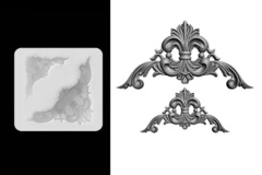 Силиконовый молд № 688 мини