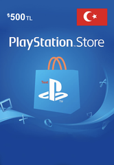 Playstation Store Турция: Карта оплаты 500TL [Цифровой код доступа]