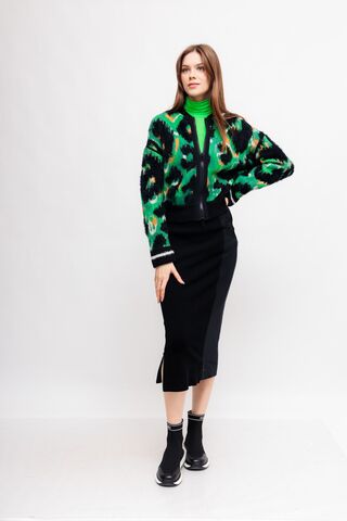 Marc Cain Sports Бомбер двухсторонний из шерсти с альпакой