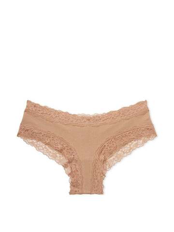 STRETCH COTTON ЧИИКИ С КРУЖЕВНОЕ ТЕСЬМОЙ