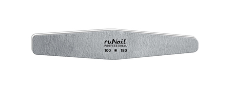 Профессиональная пилка для искусственных ногтей ( ромб, 100/180) Ru Nail