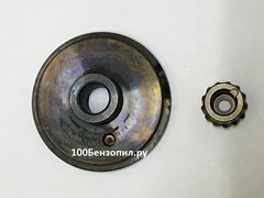 Коническая пара (СС-48) (D24х21х6,5 хZ13 D74х30х15хZ48 )под запрессовку, для УШМ 