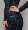 Терморубашка с ветрозащитой Nordski Active WS Black женская