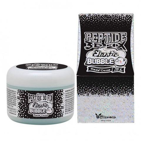 Elizavecca Peptide 3D Fix Elastic Bubble Facial Cream - Крем для лица пузырьковый