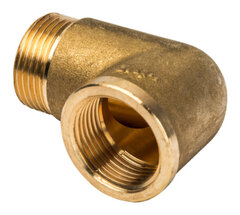 STOUT Уголок 3/8" ВР/НР, латунь (SFT-0011-000038)