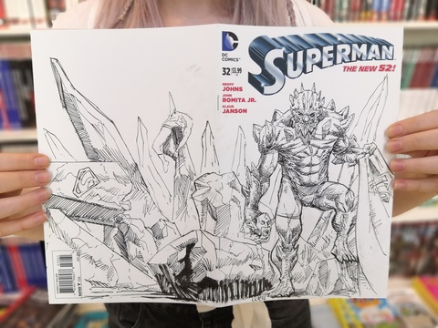 Superman Vol 4 #32 (Blank Cover) (Евгений Францев)