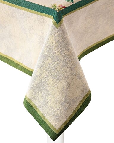 Скатерть прямоугольная 140х260см Mix&Match Home Королевский пион бежевая