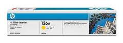 Картридж HP 126A (HP CE312A) желтый для HP LaserJet Pro CP1025, CP1025nw (ресурс 1000 стр.)