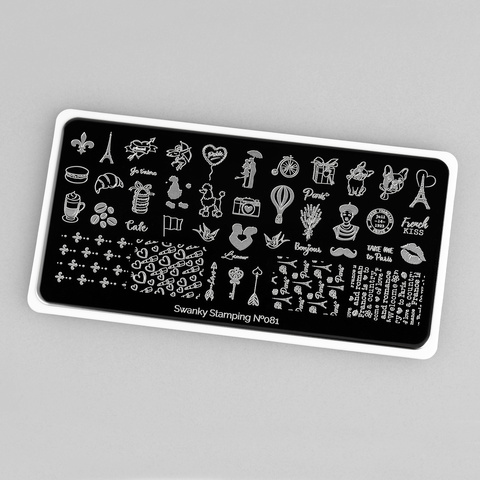 Пластина Swanky Stamping 81