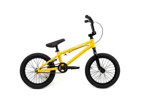 16" Велосипед TSB Flicker 2025 жёлтый