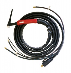 Горелка TIG 18 320A (100%), Trak-50MMQ, газ-б/р, вода б/р, с упр. разъёмами 2-3-5pin, 4m