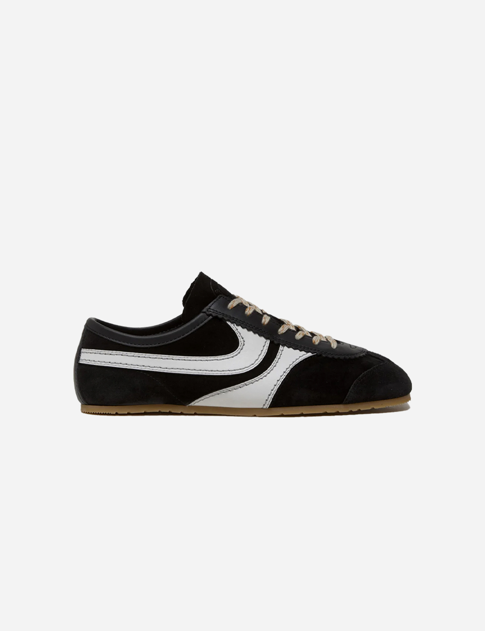 Dries Van Noten Suede Black sneakers по самой выгодной цене