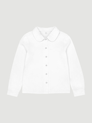 Рубашка с круглым воротником Mjölk White