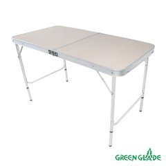 Купить стол складной туристический GREEN GLADE 5104 (алюминий) недорого.