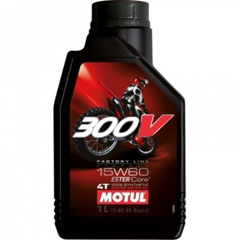 Масло моторное Motul 300V 4T Off Road 15W60 1 л