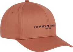 Теннисная кепка Tommy Hilfiger Essential Flag Cap Man - dark russet