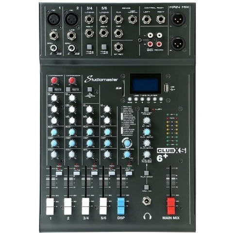 STUDIOMASTER 0  CLUB XS6+    Компактный микшер.