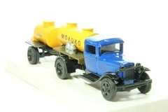 GAZ-AA tanker Milk trailer keg LOMO-AVM 1:43