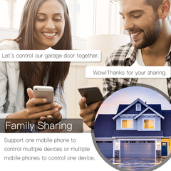 Умный открыватель гаражных дверей Wi-Fi SMART GARAGE DOOR OPENER модели MS-102