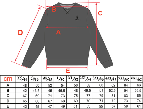 Джемпер красного цвета с круглым вырезом (XS/44, S/46, 3XL/56, 4XL/58) – Распродажа