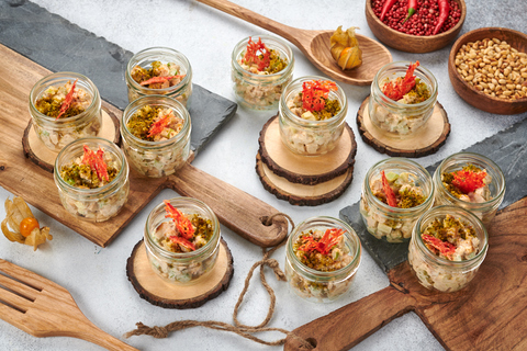 Салатик с курочкой и яблоком, 12 шт.