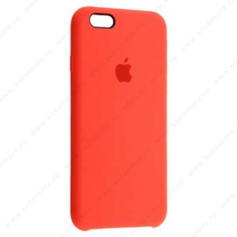 Накладка Silicone Case для Apple iPhone 6s/ 6 светло-розовый