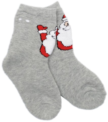Серые новогодние носки RoyalGem