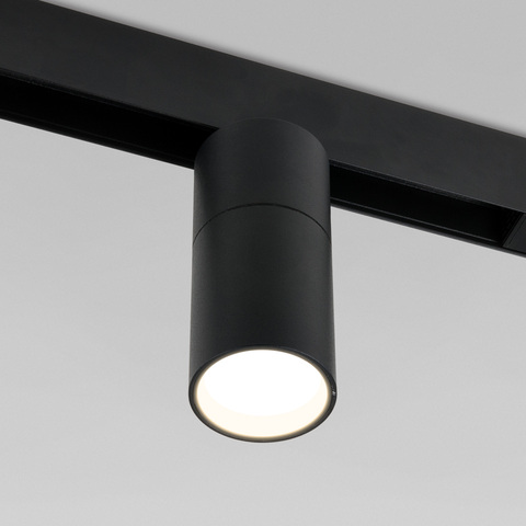 Магнитный трековый светильник Slim Magnetic R02 12W 4200K (черный) 85012/01