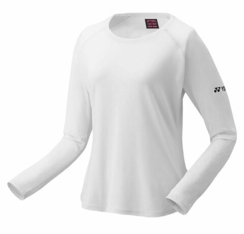 Женская теннисная футболкаYonex Longsleeve - white