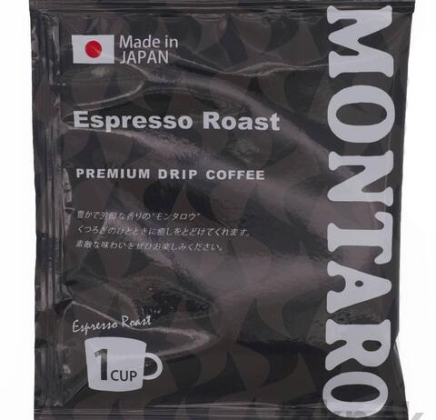 Кофе Эспрессо натуральный, фильтр-пакет Montaro Espresso Roast, 7 гр