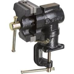 Тиски Зубр Мастер настольные поворотные в 2-х плоскостях с 2 зажимами 63/37мм