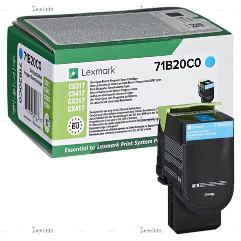 Картридж Lexmark 71B5HC0 голубой