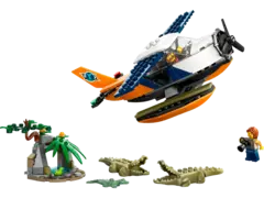 Конструктор LEGO City 60425 Исследователь джунглей: Водный самолет