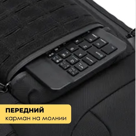 Картинка рюкзак городской Ozuko 9746 Black - 9