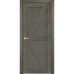 Купить Межкомнатная дверь шпон Лофт 2 дуб арктик глухая