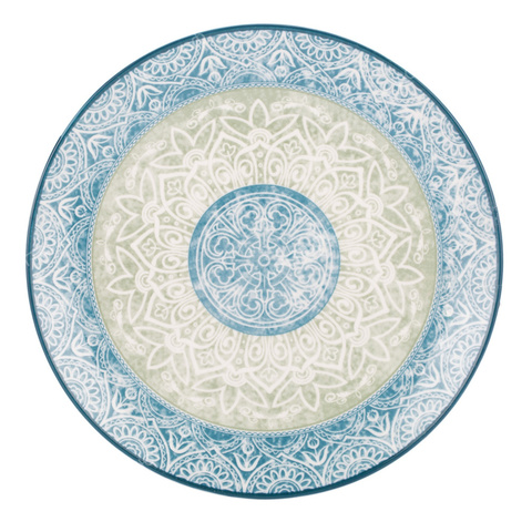 Тарелка десертная Fioretta Oriental Green 19 см - купить