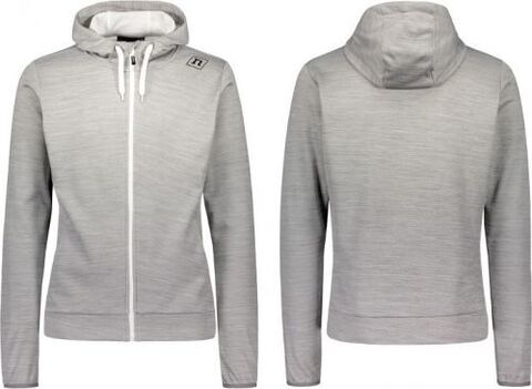 толстовка NONAME Track Hoodie Wos Grey Melange 2001095-0026