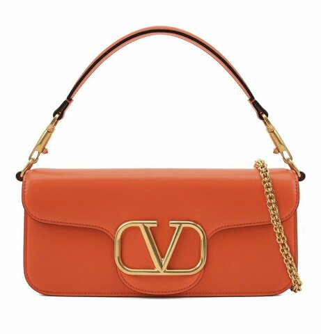 Сумка Valentino Locò оранжевый