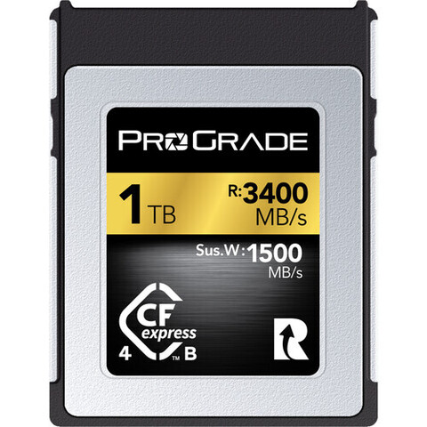 Карта памяти ProGrade 1TB Cfexpress B 4.0 Gold 3400/3000/1500 MB/s