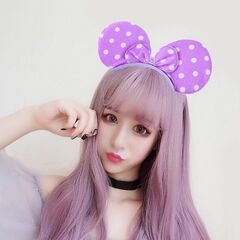 Ободок карнавальный с ушками 