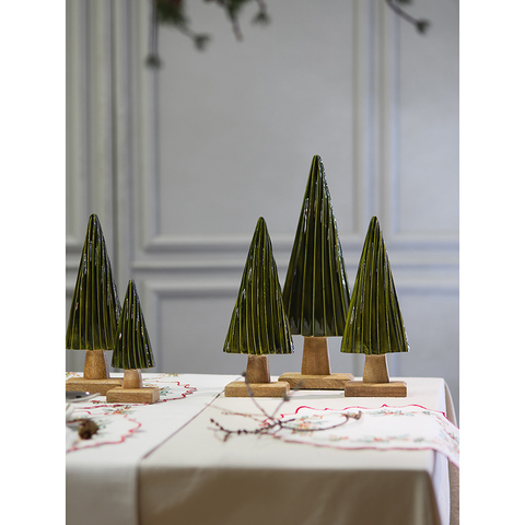 Декор новогодний 30см Tkano Quiet tree New Year Essential